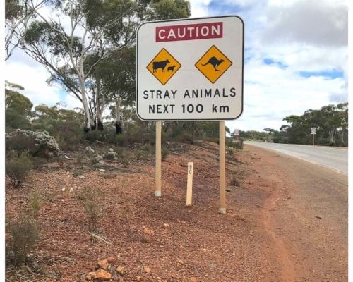 114OD Aluminium Frangible Pole, Kalgoorlie WA